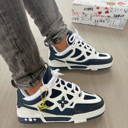 LOUIS VUITTON SKATE AZUL - BLANCO