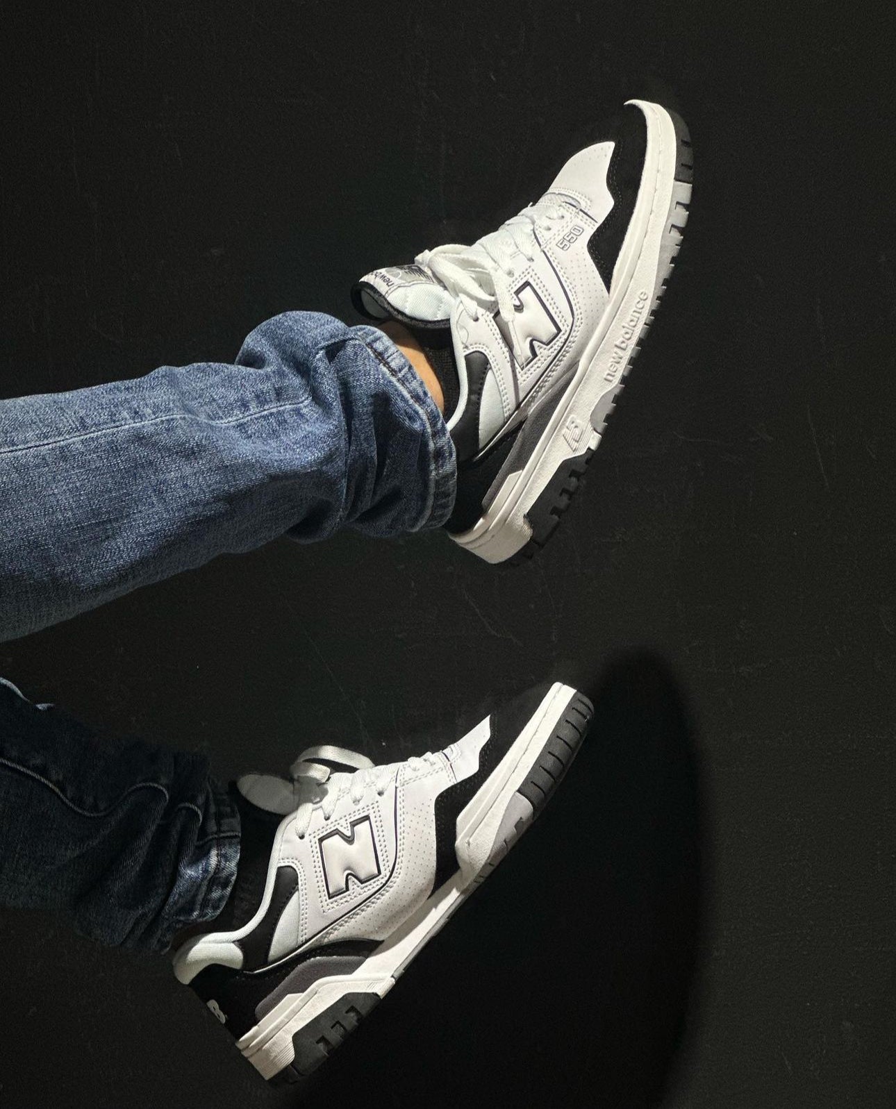 NEW BALANCE 550 BLANCO - NEGRO