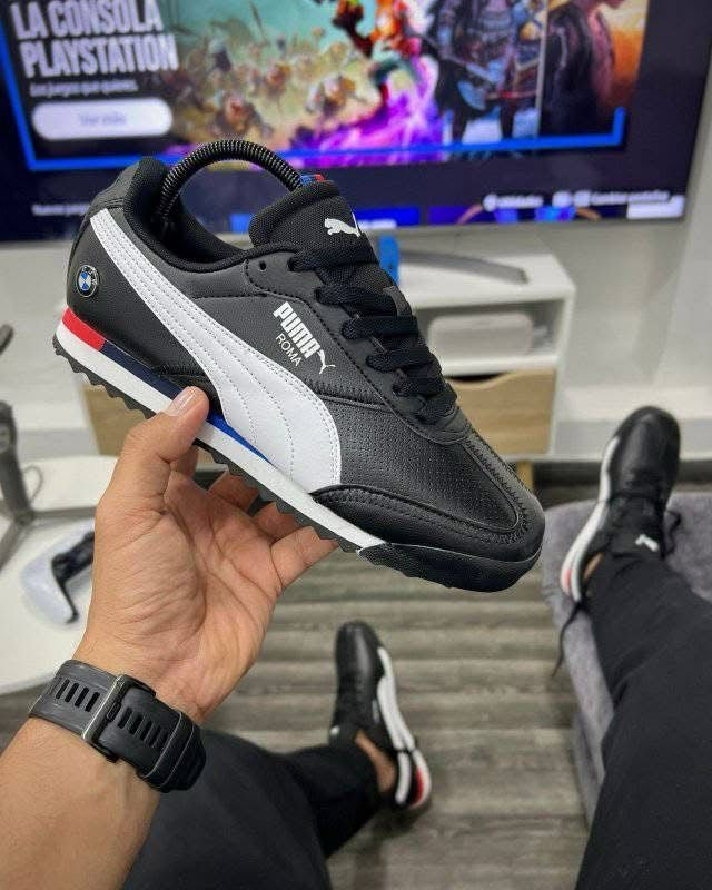 PUMA ROMA BMW NEGRO / BLANCO