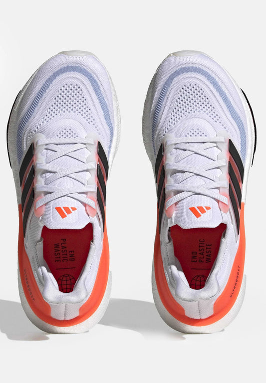 ADIDAS ULTRABOOST LIGHT BLANCO - NARANJA