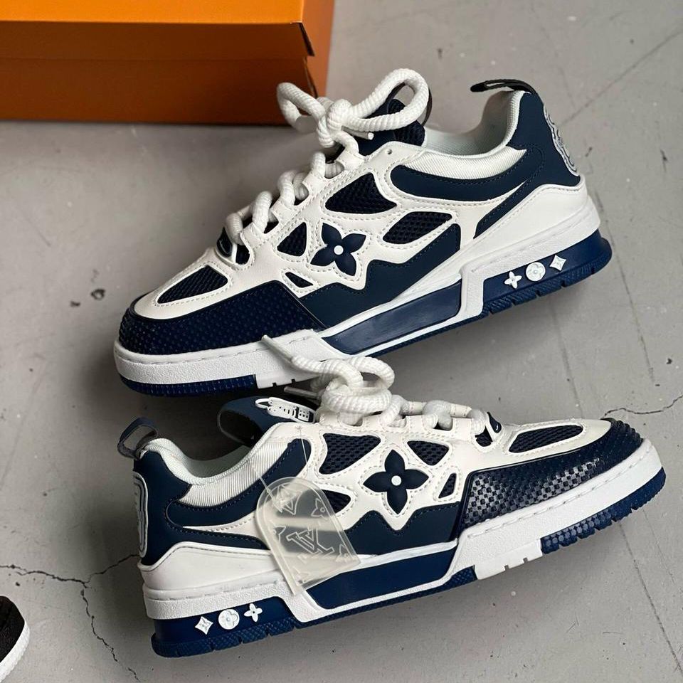 LOUIS VUITTON SKATE AZUL - BLANCO