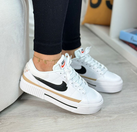 NIKE LEGACY BLANCO -  BEIGE