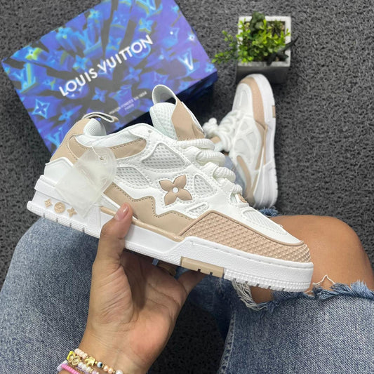 LOUIS VUITTON SKATE BEIGE - BLANCO