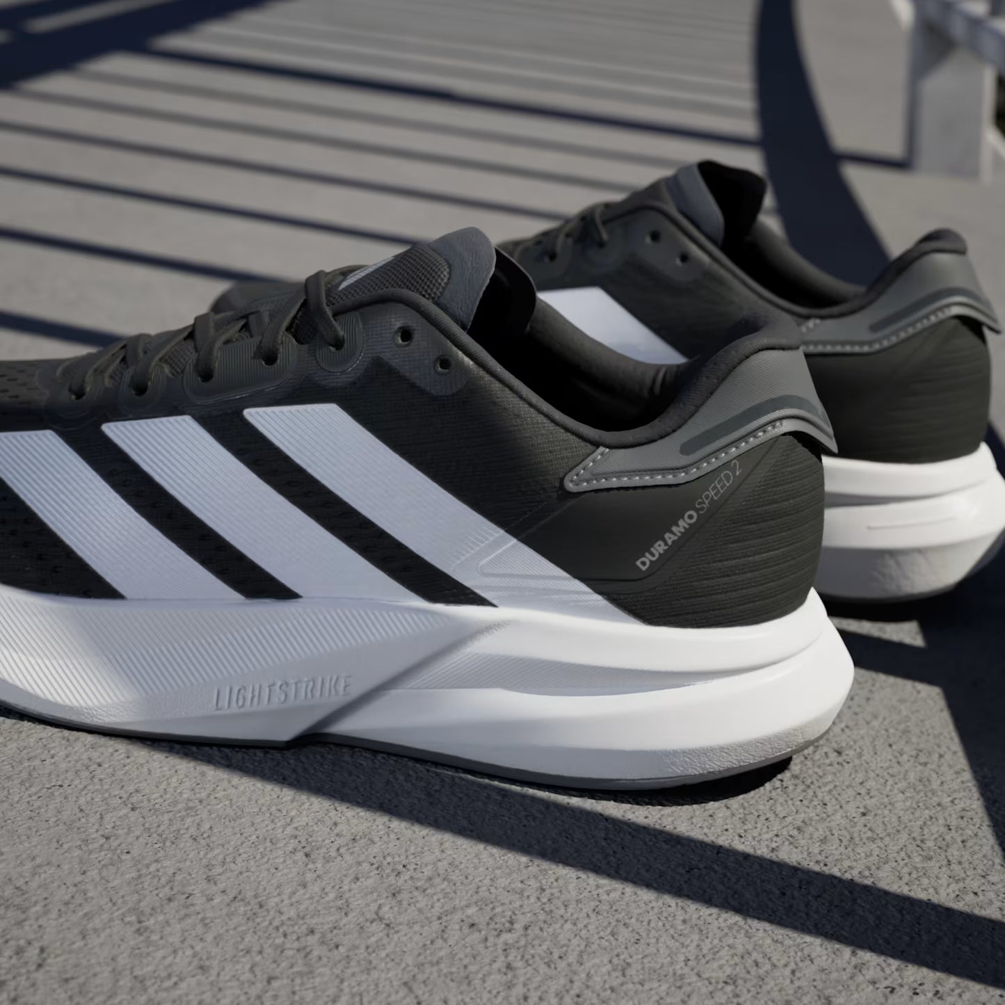 ADIDAS DURAMO SPEED 2 NEGRO BLANCO