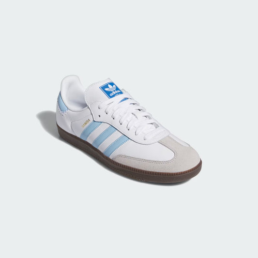 ADIDAS SAMBA BLANCO - AZUL
