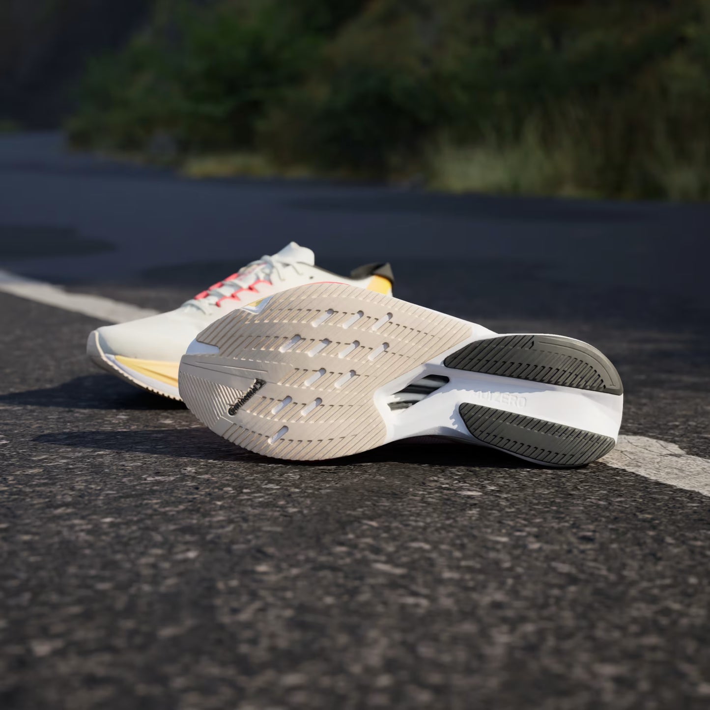 ADIDAS ADIZERO BOSTON 12 BEIGE NARANJA