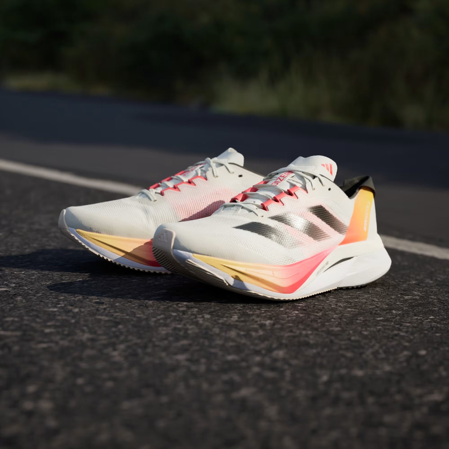 ADIDAS ADIZERO BOSTON 12 BEIGE NARANJA