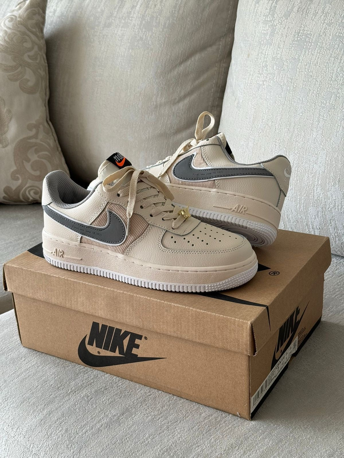 NIKE AIR FOR ONE BEIGE