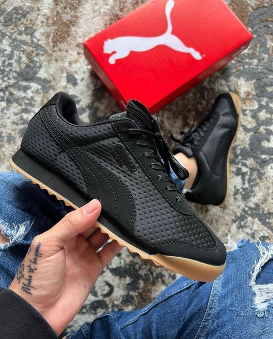 PUMA ROMA NEGRO / CAFÉ