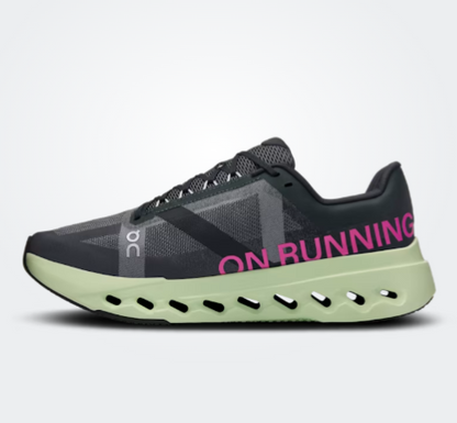 ON CLOUDSURFER NEGRO / VERDE MENTA