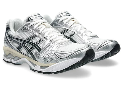 ASICS GEL KAYANO 14 WHITE PURE SILVER BLACK