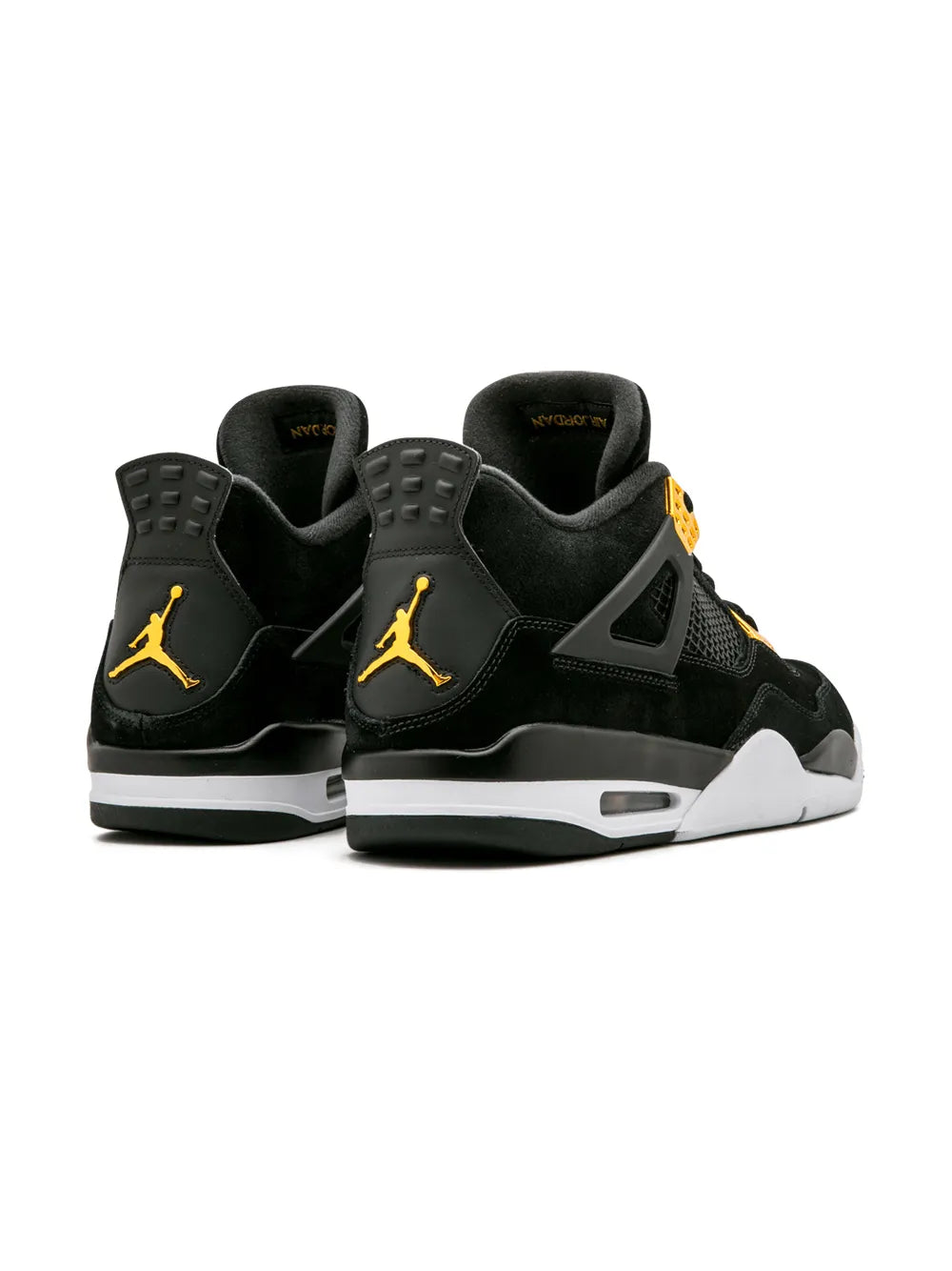 JORDAN RETRO 4 NEGRO / BLANCO / DORADO