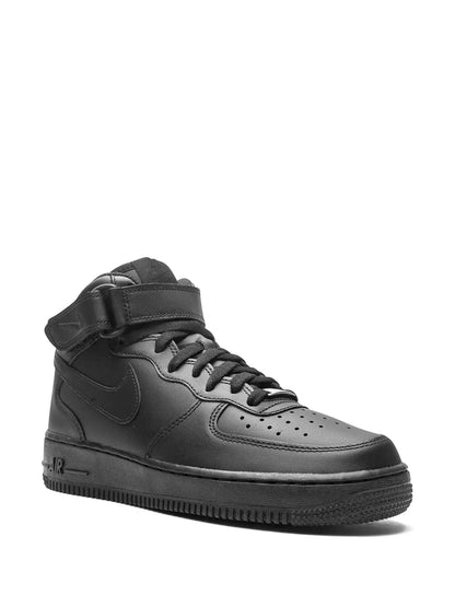NIKE AIR FORCE 1 MID BOTA NEGRO