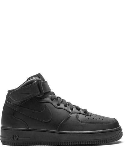 NIKE AIR FORCE 1 MID BOTA NEGRO