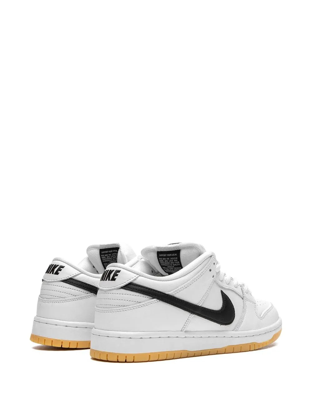 NIKE SB DUNK LOW BLANCO / GOMA / NEGRO