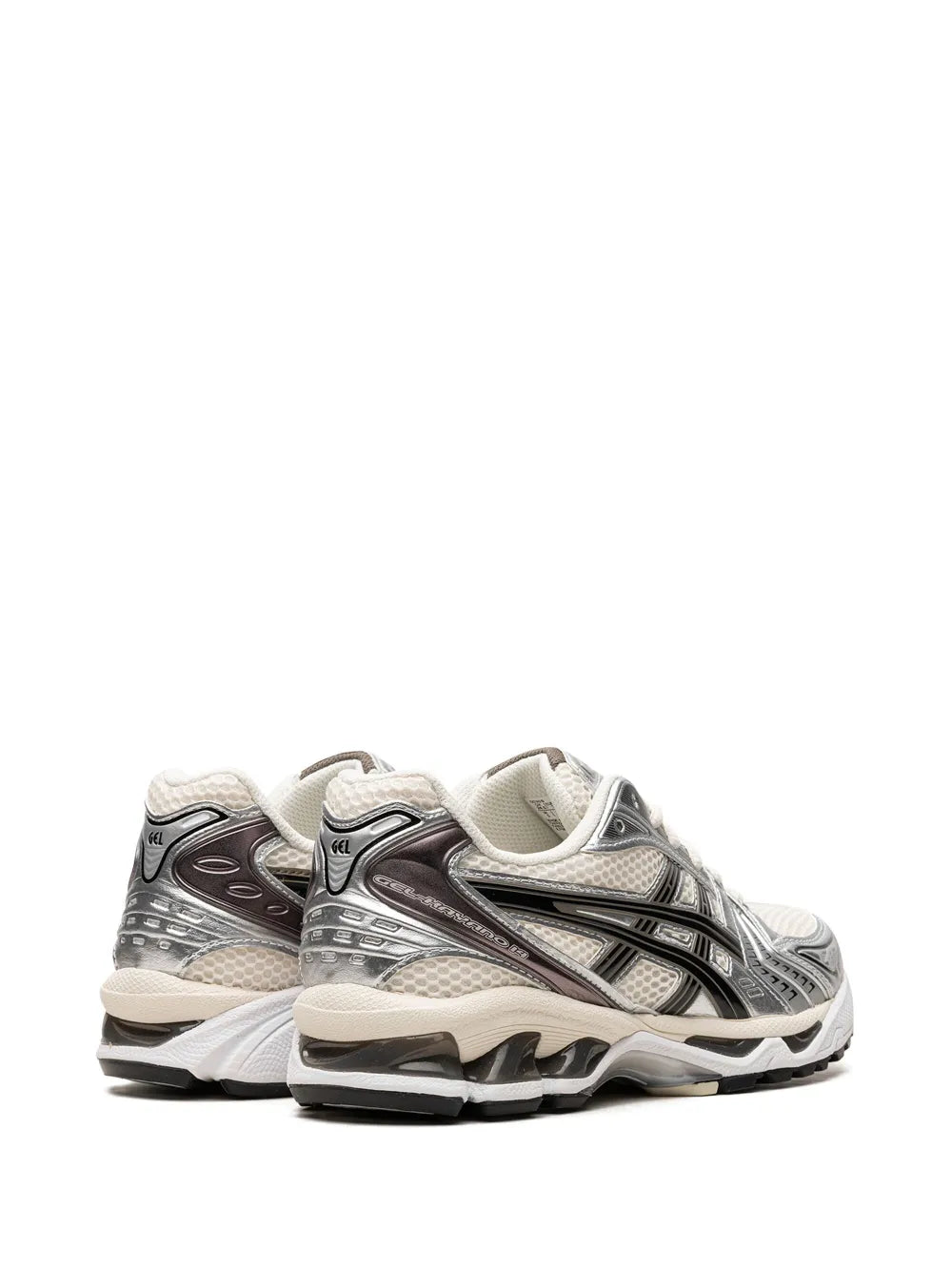 ASICS GEL KAYANO 14 WHITE PURE SILVER BLACK