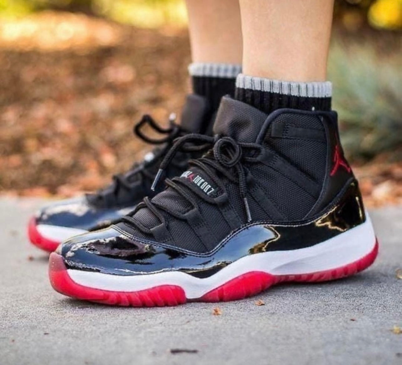 NIKE JORDAN RETRO 11 BRED