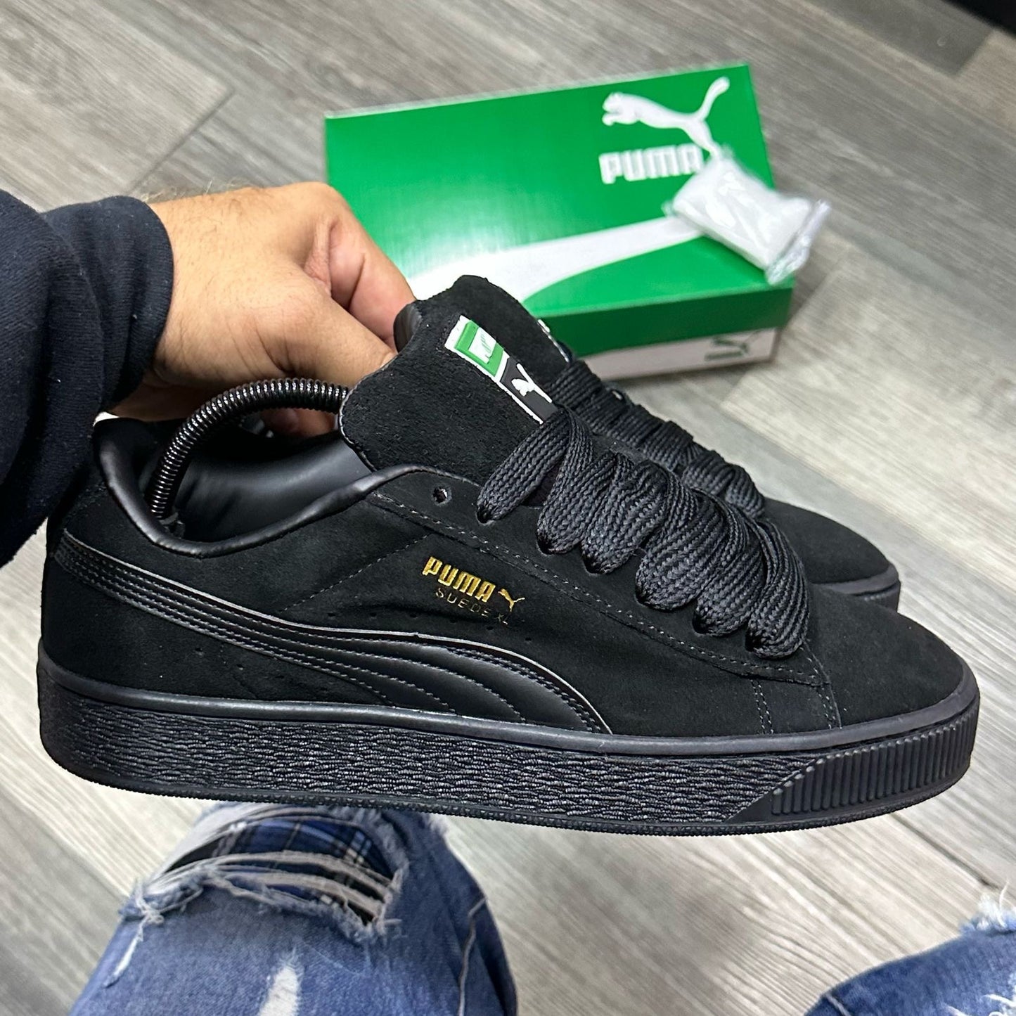 PUMA XL SUEDE NEGRO