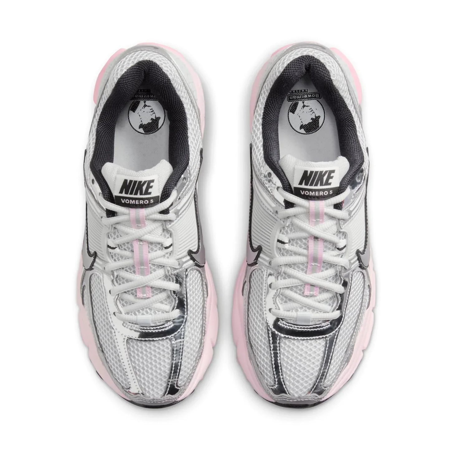 NIKE ZOOM VOMERO 5 PLATEADO / ROSADO