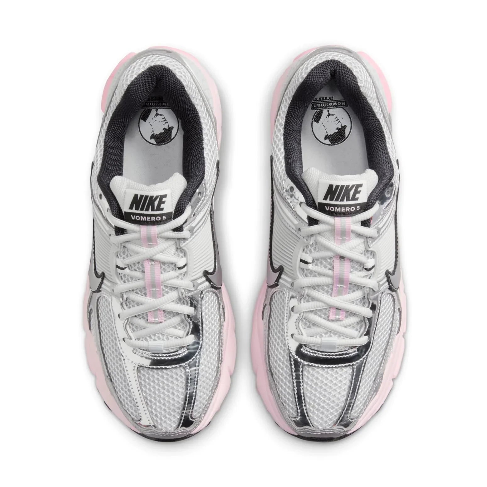NIKE ZOOM VOMERO 5 PLATEADO / ROSADO