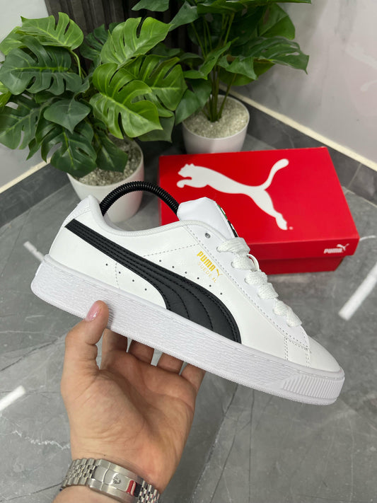 PUMA  FERRARI SUEDE XL BLANCO / NEGRO