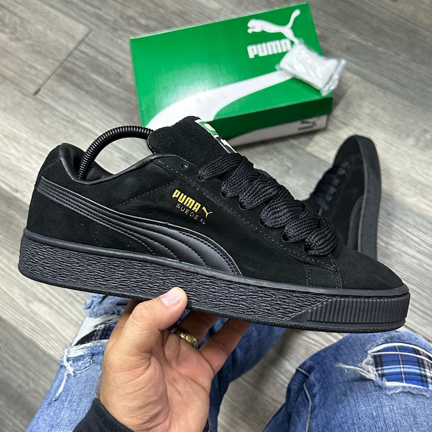 PUMA XL SUEDE NEGRO