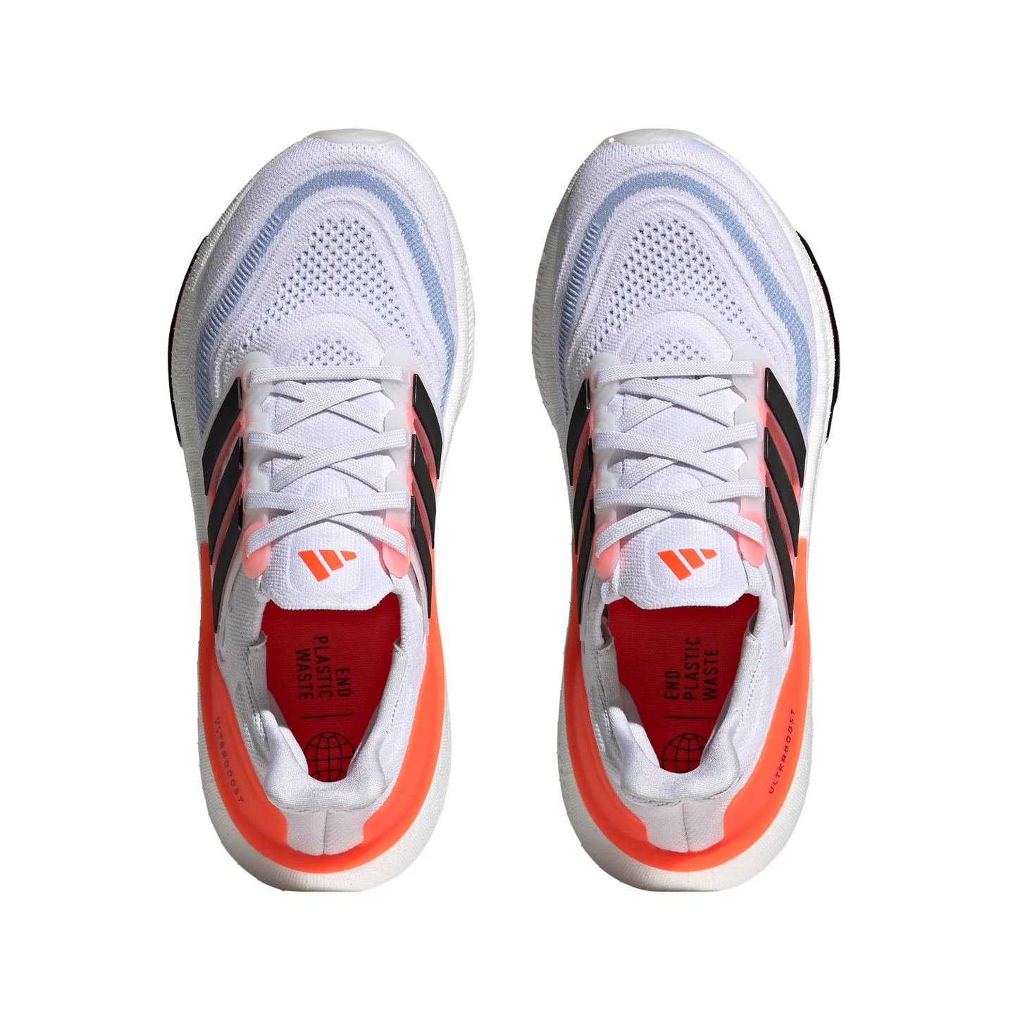 ADIDAS ULTRABOOST LIGHT BLANCO / NARANJA