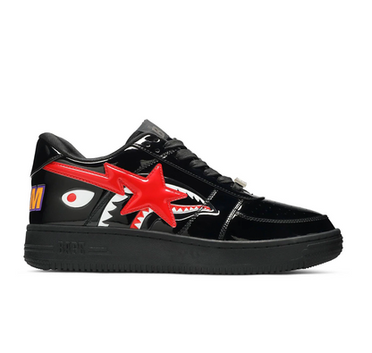 BAPE STA LOW SHARK NEGRO