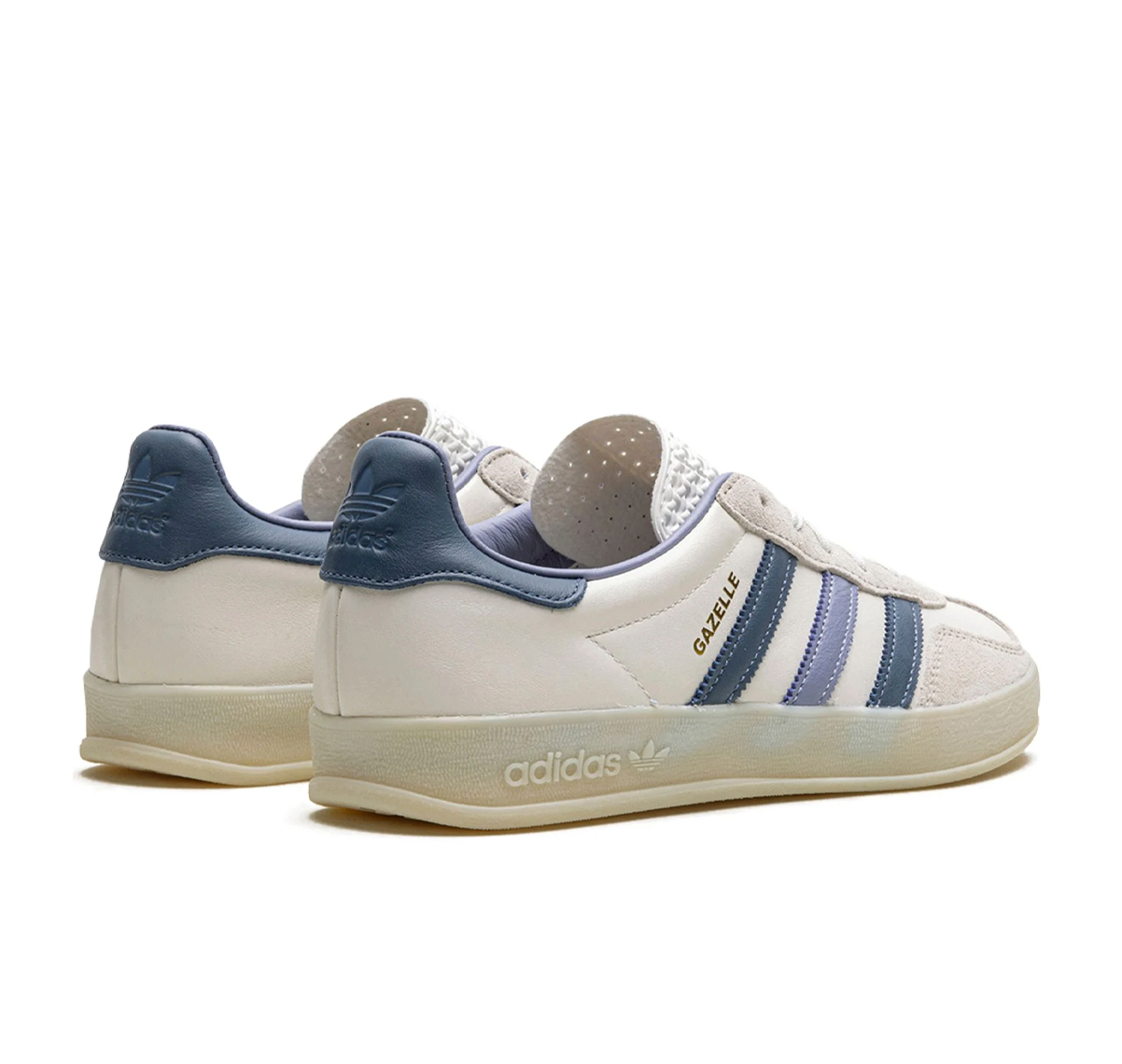 ADIDAS GAZELLE BLANCO / AZUL