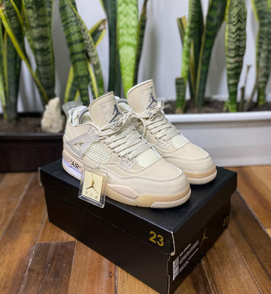 AIR JORDAN 4 OFF-WHITE SAIL