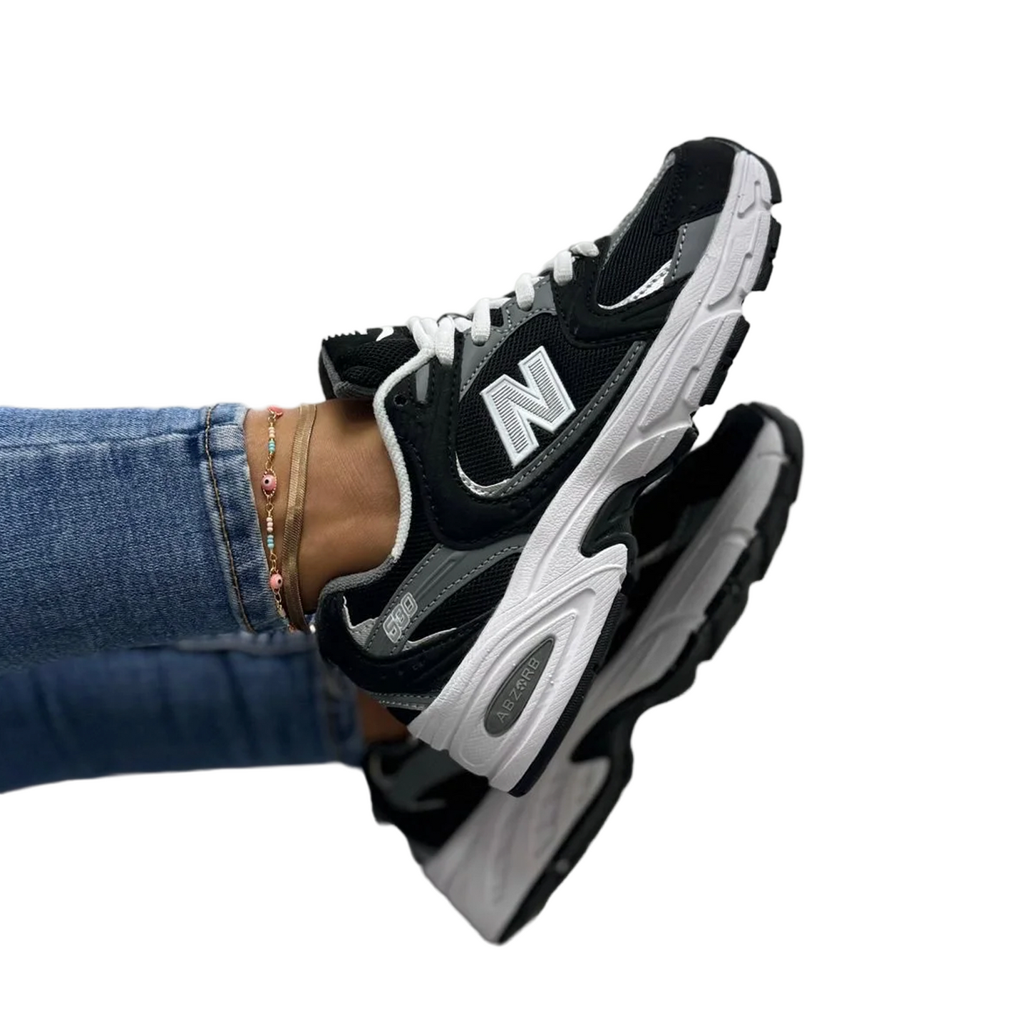 NEW BALANCE 530 NEGRO - GRIS / NEGRO