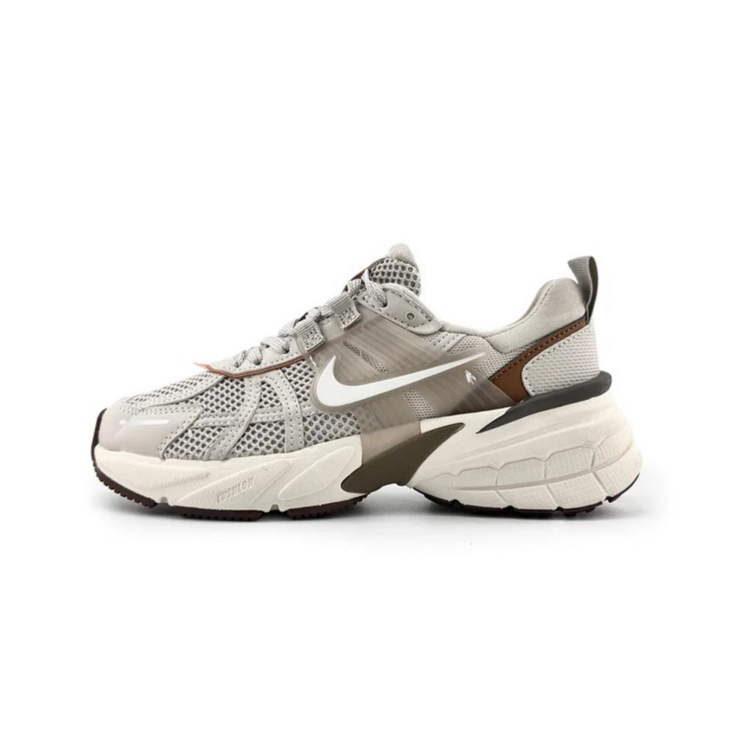 NIKE V2K RUN BEIGE