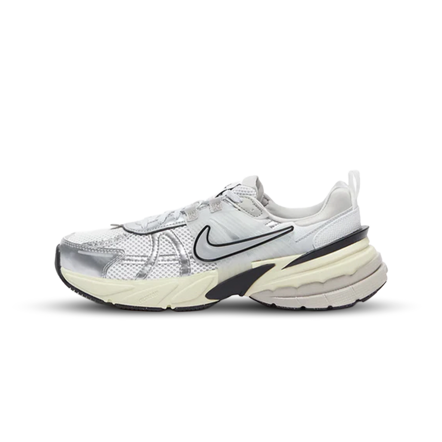 NIKE V2K RUN PLATEADO