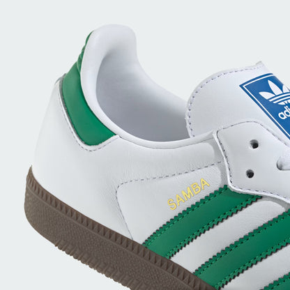 ADIDAS SAMBA BLANCO - VERDE