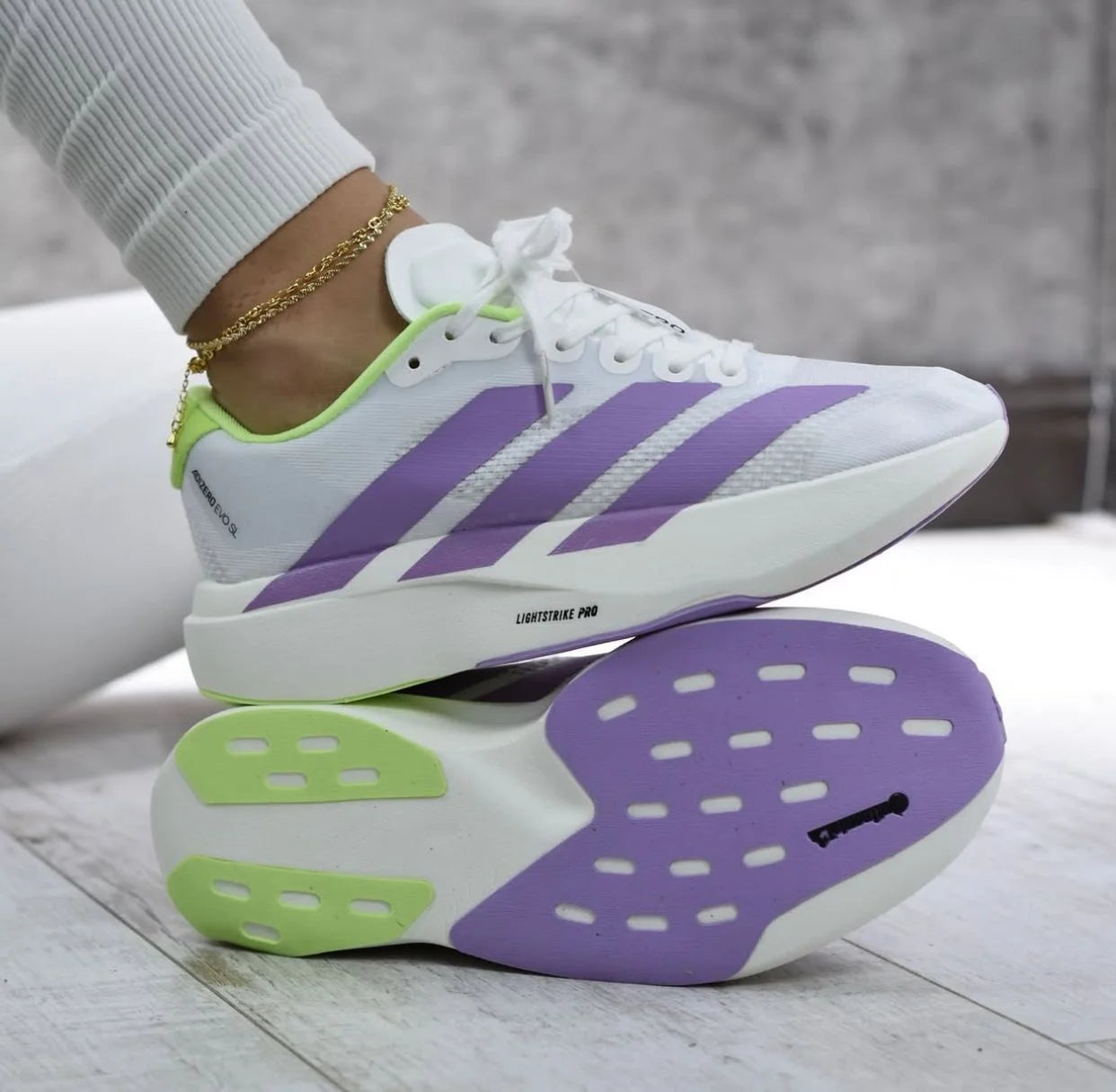 ADIDAS ADIZERO EVO SL LILA