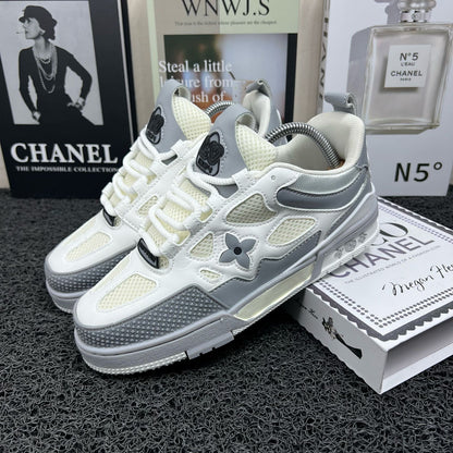 LOUIS VUITTON SKATE GRIS - BLANCO