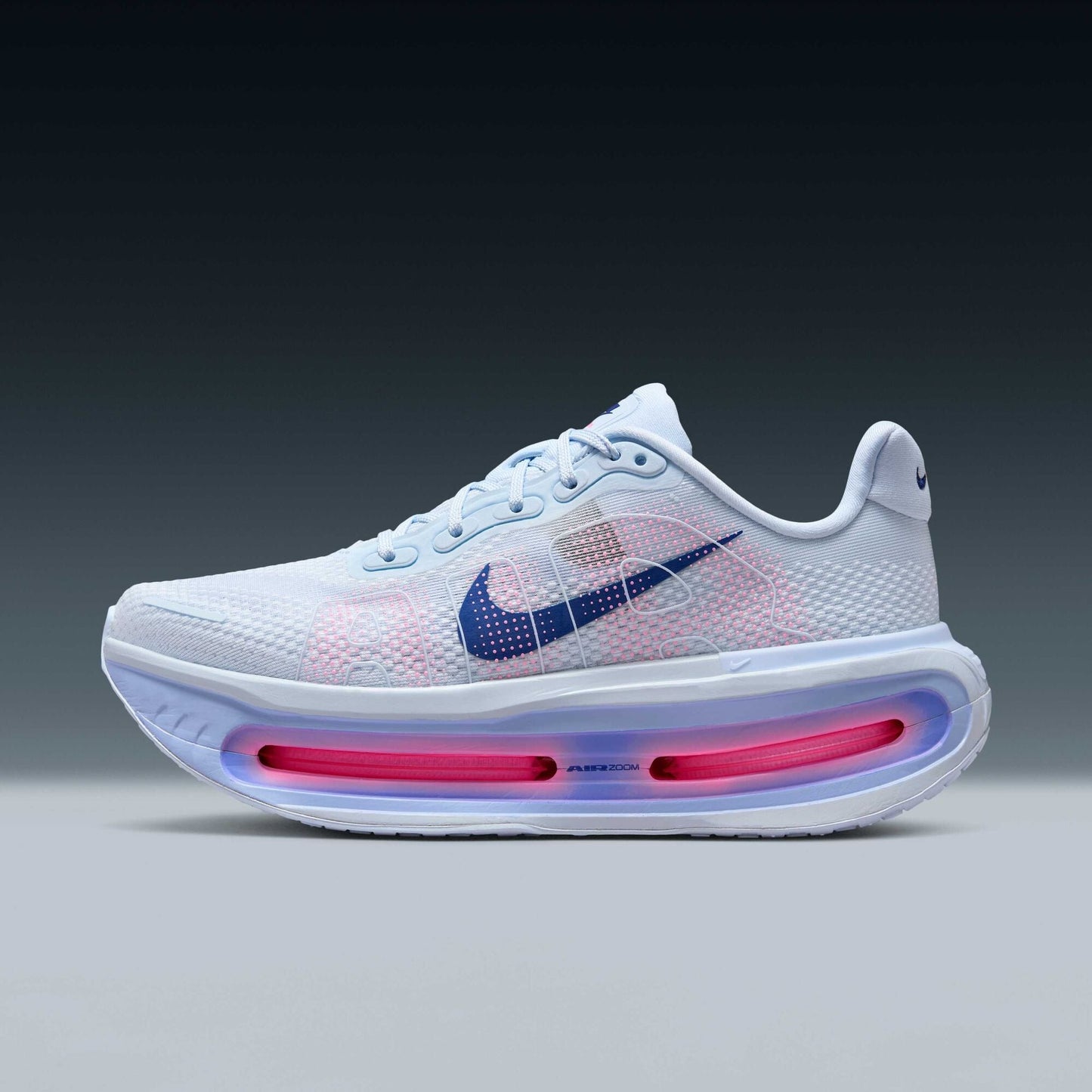 NIKE VOMERO PREMIUM BLANCA / FUCSIA